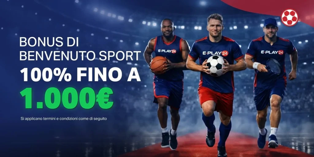 eplay24 bonus benvenuto